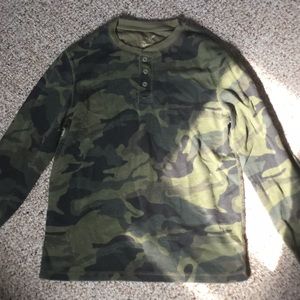 Medium camp long sleeve sweater